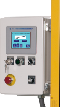 Commandes sur écran tactile HMI