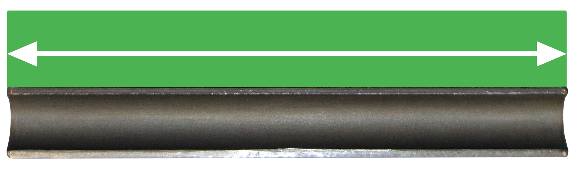 Figure 2: Revêtement ArmorGalv® - revêtement complet du D.I.