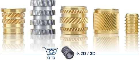 Inserts filetés SPIROL pour plastiques